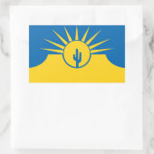 Vlag van Mesa, Arizona Rechthoekige sticker (Tas)