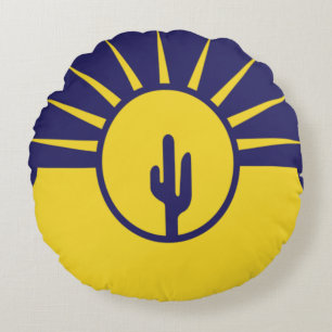 vlag van Mesa (Arizona) Rond Kussen