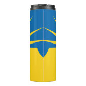 Vlag van Mesa, Arizona Thermal Tumbler Thermosbeker (Achterkant)