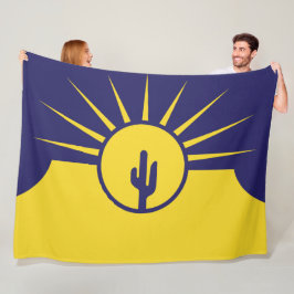 Vlag van Mesa (Arizona, VS) Fleece Deken