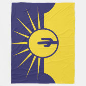 Vlag van Mesa (Arizona, VS) Fleece Deken (Voorkant)