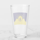 Vlag van Mesa (Arizona, VS) Glas (Achterkant)