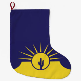 Vlag van Mesa (Arizona, VS) Grote Kerstsok