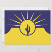 Vlag van Mesa (Arizona, VS) Kaart (Voorkant)