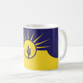 Vlag van Mesa (Arizona, VS) Koffiemok (Voorkant rechts)