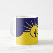 Vlag van Mesa (Arizona, VS) Koffiemok (Voorkant links)