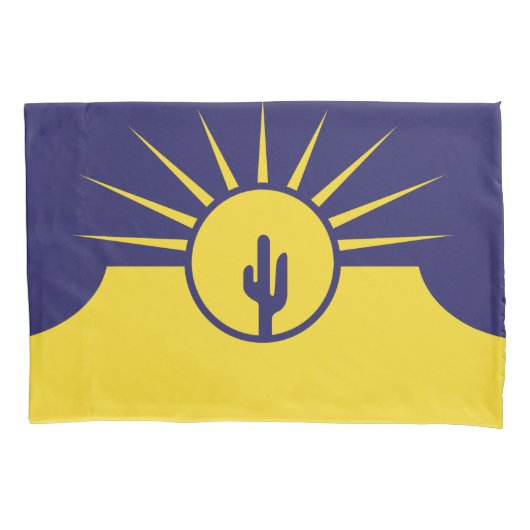 Vlag van Mesa (Arizona, VS) Kussensloop (Voorkant-Links)