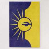 Vlag van Mesa (Arizona, VS) Legpuzzel (Verticaal)
