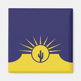 Vlag van Mesa (Arizona, VS) Magneet