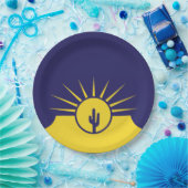 Vlag van Mesa (Arizona, VS) Papieren Bordje (Feest)