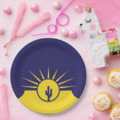 Vlag van Mesa (Arizona, VS) Papieren Bordje (Feest)