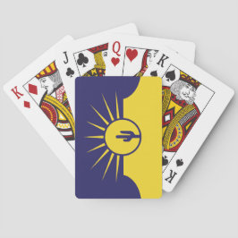 Vlag van Mesa (Arizona, VS) Pokerkaarten