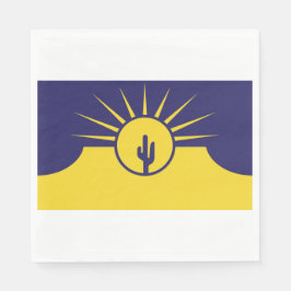Vlag van Mesa (Arizona, VS) Servet