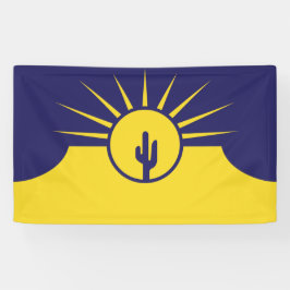 Vlag van Mesa (Arizona, VS) Spandoek
