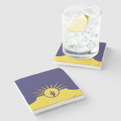 Vlag van Mesa (Arizona, VS) Stenen Onderzetter (Zijkant)