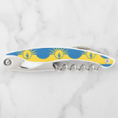 Vlag van Mesa, Arizona Waiter's Corkschroef Kurkentrekker (Voorkant)