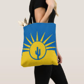 Vlag van Mesa, Canvas tas Arizona (Dichtbij)