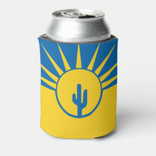 Vlag van Mesa, Koelbox Arizona Blikjeskoeler (Blikje Achterkant)