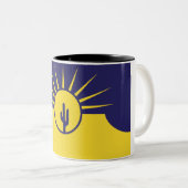 vlag van Mesa Tweekleurige Koffiemok (Voorkant rechts)