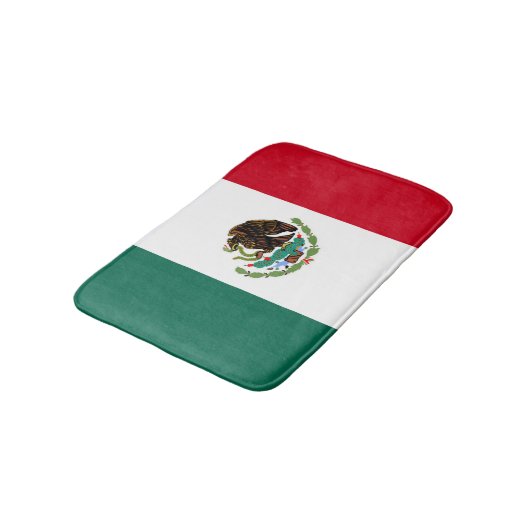 Vlag van Mexico Badmat (Gekanteld)
