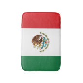 Vlag van Mexico Badmat (Voorkant Verticaal)