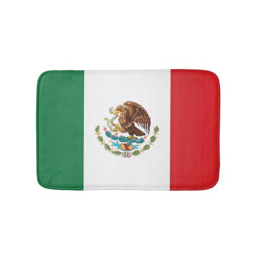 Vlag van Mexico Badmat (Voorkant)