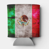  vlag van Mexico Blikjeskoeler (Achterkant)