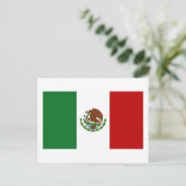 Vlag van Mexico Briefkaart (Staand voorkant)