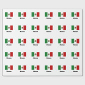 Vlag van Mexico Cadeaupapier (Vlak)