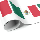 Vlag van Mexico Cadeaupapier (Rol Hoek)