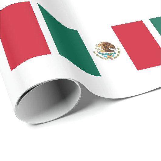 Vlag van Mexico Cadeaupapier (Rol Hoek)