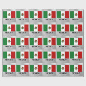 Vlag van Mexico Cadeaupapier (Vlak)