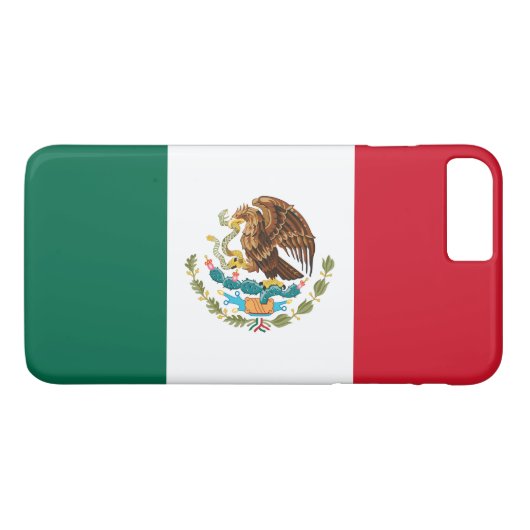 Vlag van Mexico Case-Mate iPhone Case (Achterkant (Horizontaal))