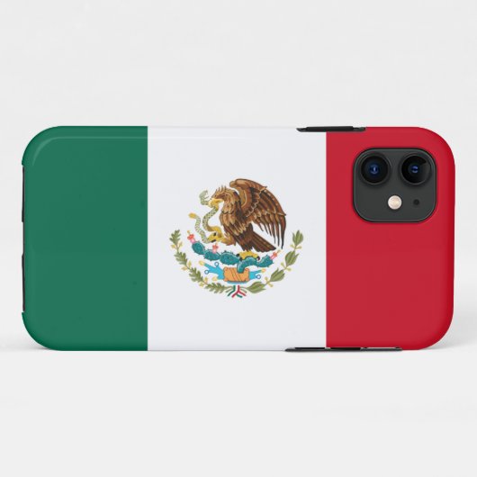 Vlag van Mexico Case-Mate iPhone Case (Achterkant (horizontaal))