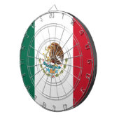 Vlag van Mexico Dartbord (Voorkant Rechts)