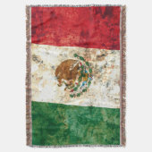 Vlag van Mexico Deken (Voorkant Verticaal)