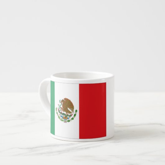 Vlag van Mexico Espresso Kop (Links)