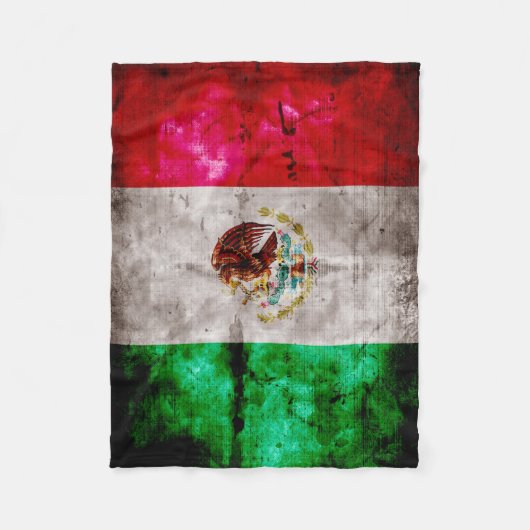  vlag van Mexico Fleece Deken (Voorkant)