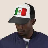 Vlag van Mexico gestileerd Trucker Pet (In situ)