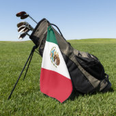 Vlag van Mexico Golfhanddoek (Groen)