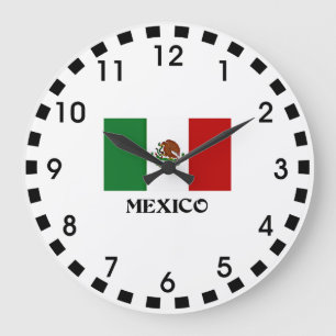 Vlag van Mexico Grote Klok
