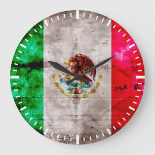  vlag van Mexico Grote Klok
