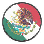 Vlag van Mexico Hockey Puck (Voorkant)
