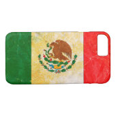 Vlag van Mexico in Grunge Case-Mate iPhone Case (Achterkant (Horizontaal))