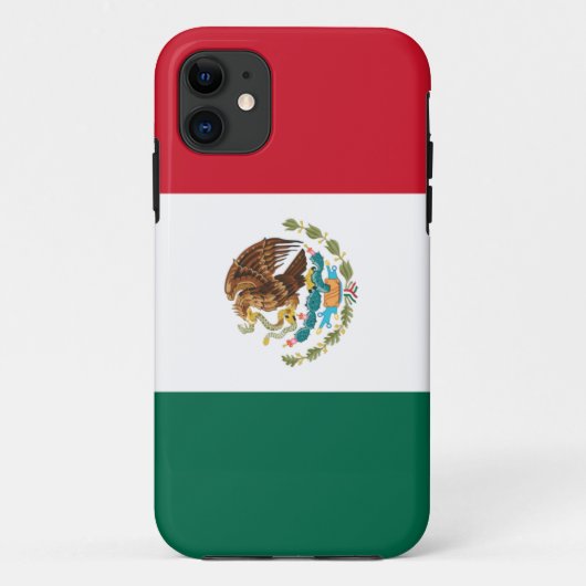 Vlag van Mexico iPhone 5 Hoesje (Achterkant)