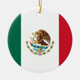 Vlag van Mexico Keramisch Ornament
