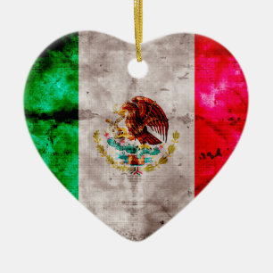  vlag van Mexico Keramisch Ornament