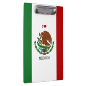 Vlag van Mexico Klembord (Rechts)