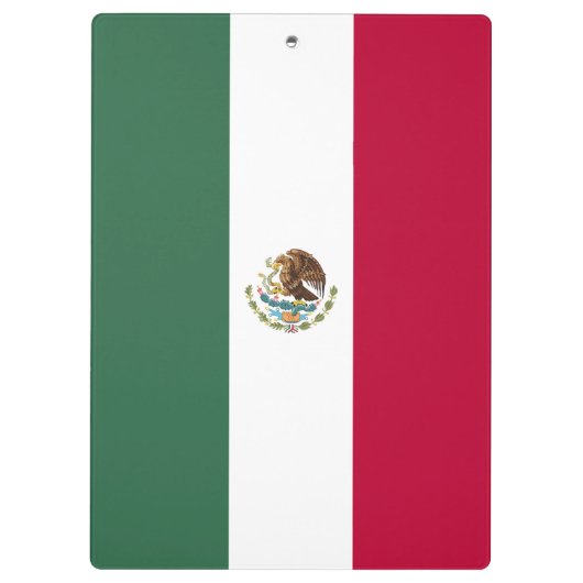 Vlag van Mexico Klembord (Achterkant)