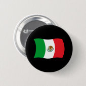 Vlag van Mexico knop Ronde Button 5,7 Cm (Voorkant /achterkant)